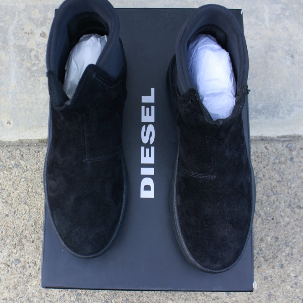 DIESEL H-Modh Inpackt Boot Black Mens - Picture 5 of 6